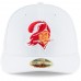Men's Tampa Bay Buccaneers New Era White Throwback Logo Omaha Low Profile 59FIFTY Fitted Hat 3156576